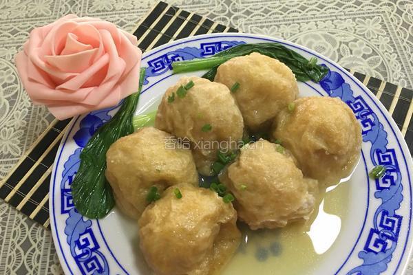 面筋塞肉(简易)的做法图解8