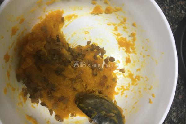 巧虎南瓜发糕的做法图解2