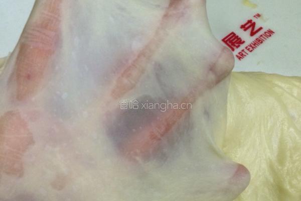 葡萄干小面包卷（中种）的做法图解4