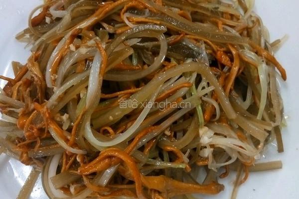 凉拌芹菜海带丝的做法图解6