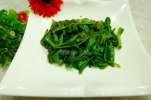 豇豆压青椒