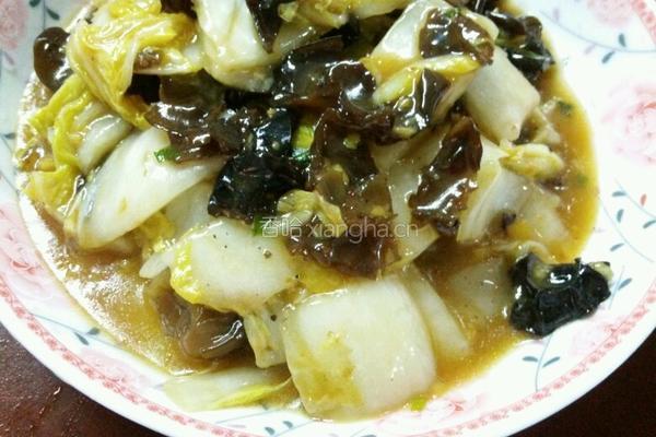 鱼香白菜的做法图解11