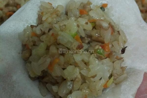 大馅糯米烧麦的做法图解13