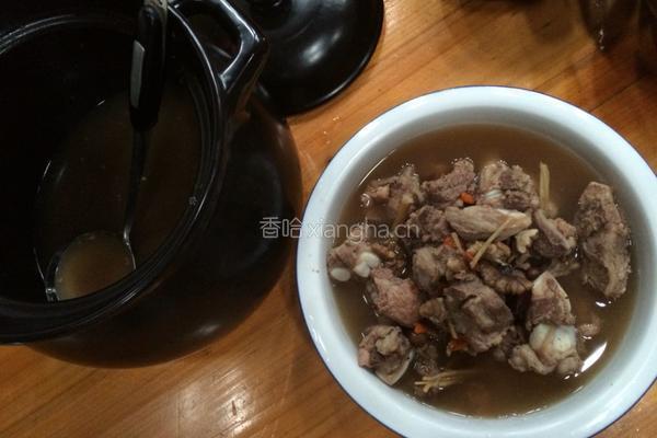 滋补排骨汤的做法图解10