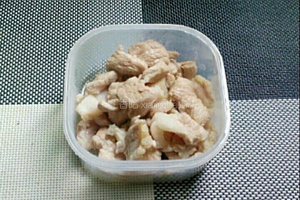 黄瓜炒肉片的做法图解5