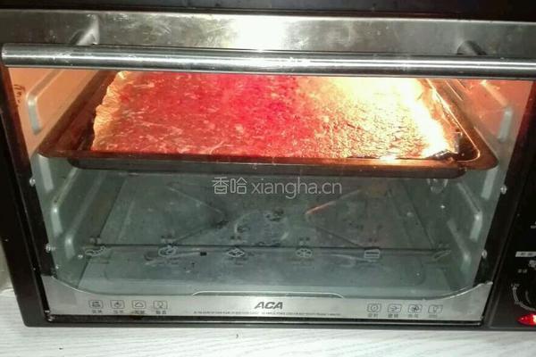 猪肉脯的做法图解8