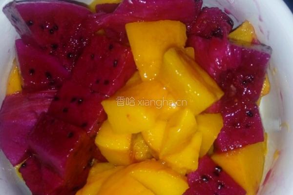 酸奶水果捞的做法图解2