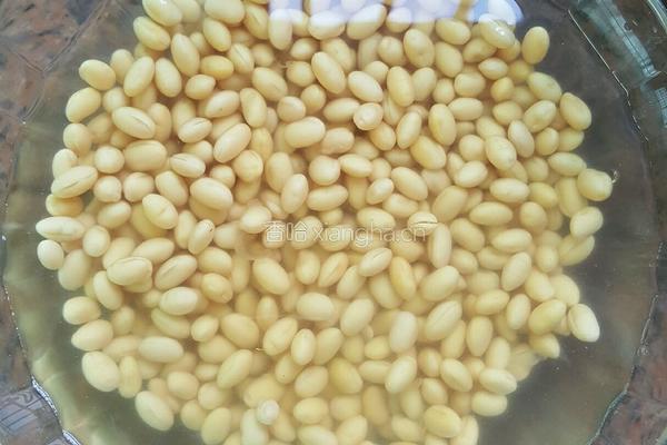 石磨甜豆花的做法图解1