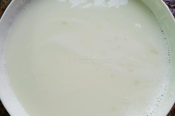 石磨甜豆花的做法图解8