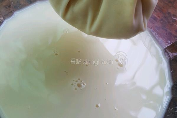 石磨甜豆花的做法图解10