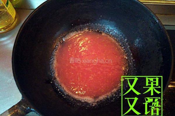 炸薯条自制番茄酱的做法图解3