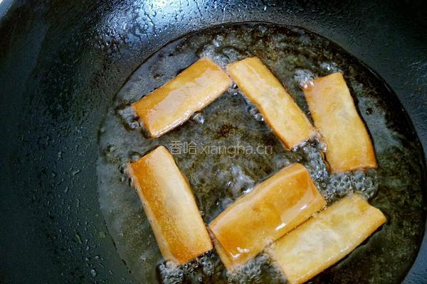 豆沙春卷的做法图解8