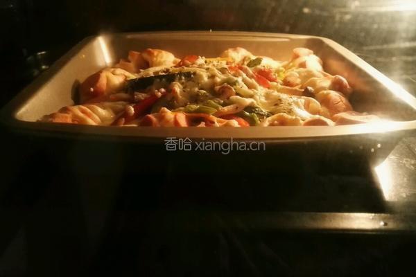 随心所欲大披萨的做法图解13