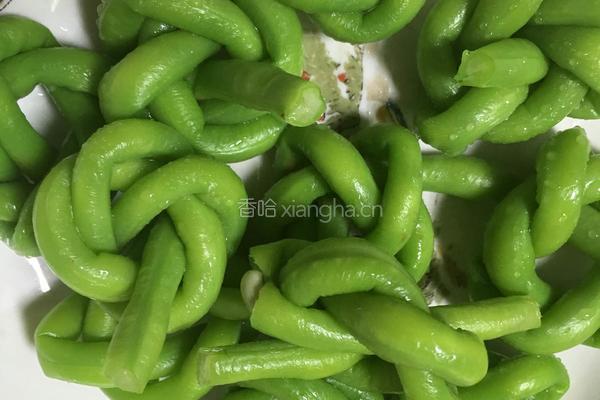 豇豆酿肉的做法图解3