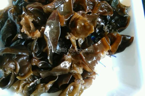 凉拌黑木耳金针菇（降血压的菜)的做法图解3