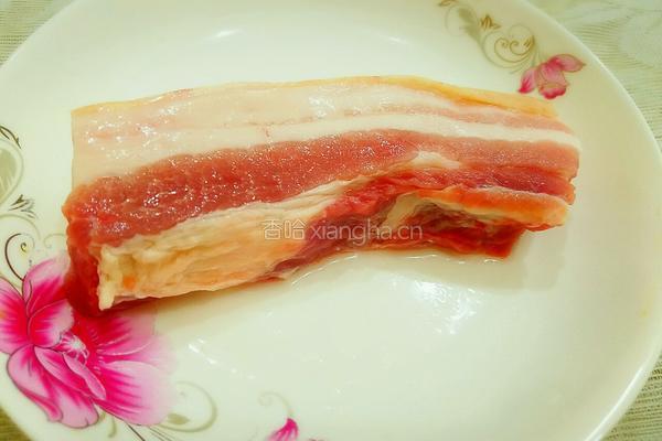 豌豆炒肉末的做法图解1