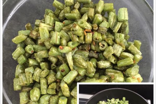 肉沫豆角的做法图解3