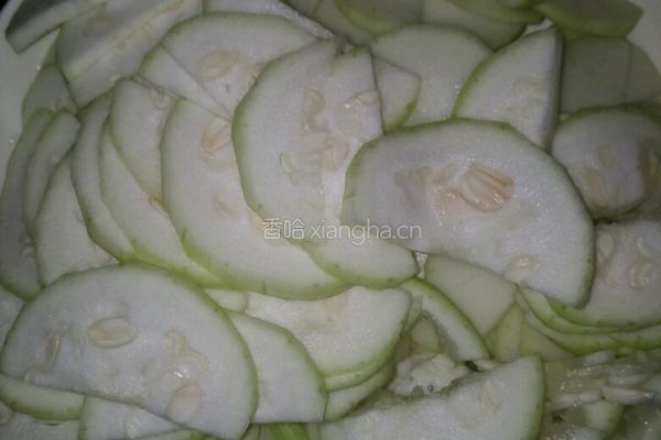 清炒瓠子的做法图解1