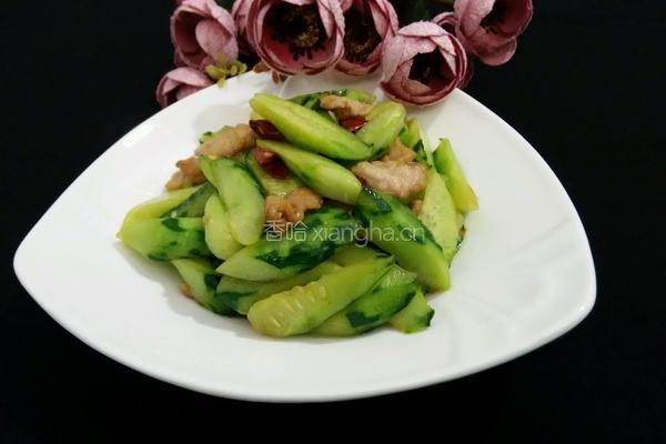 黄瓜肉片的做法图解7