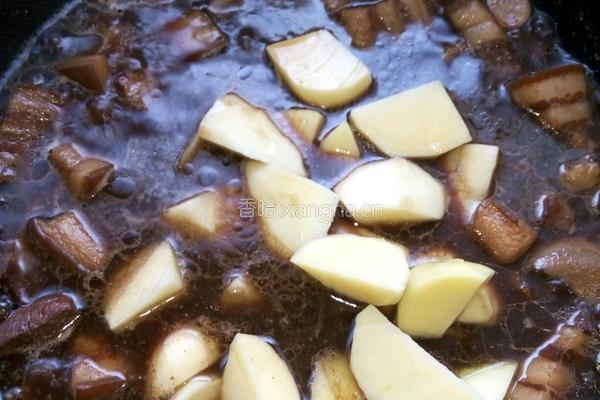 红烧肉炖土豆的做法图解6