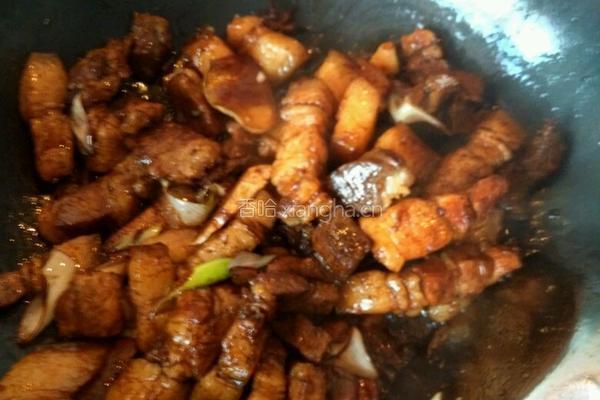 家庭版红烧肉的做法图解4