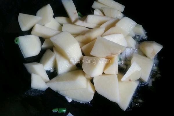 土豆泥小白菜的做法图解5