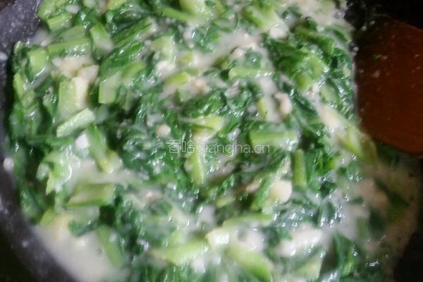 土豆泥小白菜的做法图解10