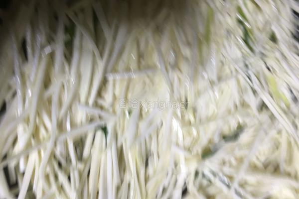 茭白青椒肉丝的做法图解11