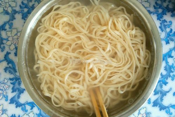 素炒手擀面的做法图解5