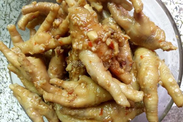 蒜香鸡脚