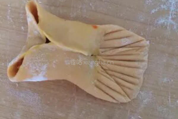 金鱼蒸饺的做法图解8