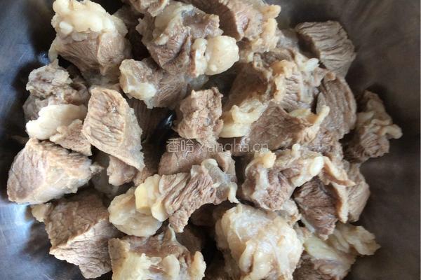 土豆炖牛腩的做法图解5