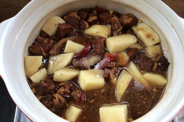 土豆炖牛腩的做法图解19