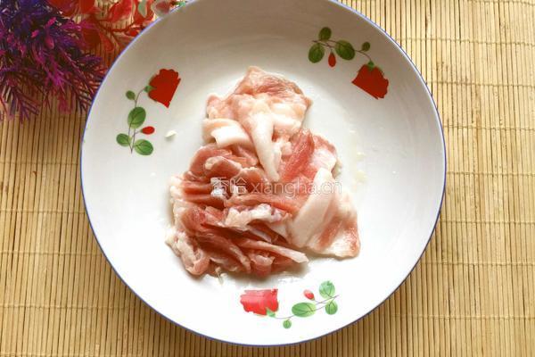 芹菜炒肉片的做法图解4