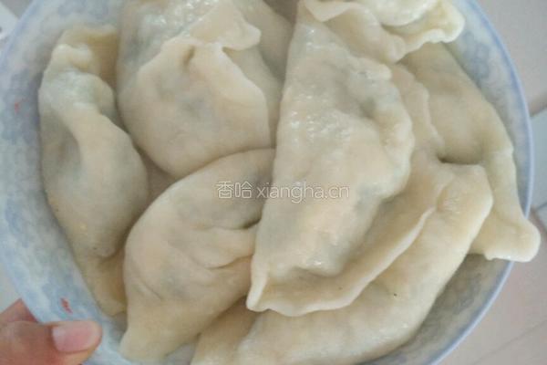 韭菜鸡蛋饺子的做法图解6