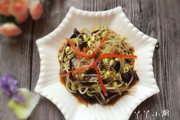 凉拌黄豆芽的做法图解5