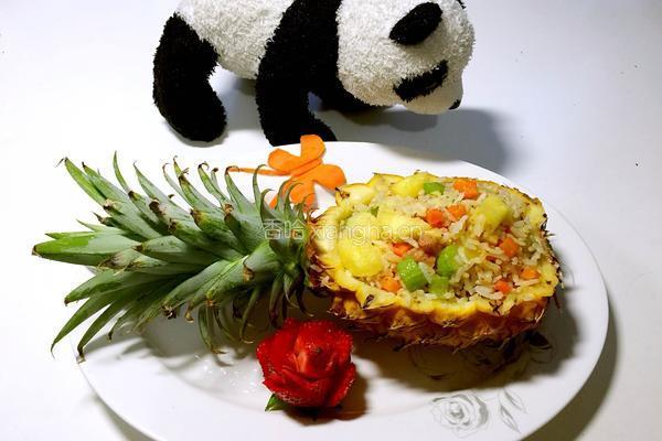菠萝炒饭的做法图解10