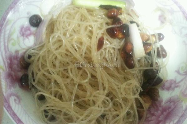 凉拌粉丝的做法图解4