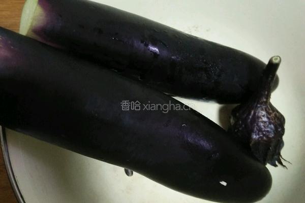 清蒸茄子的做法图解1