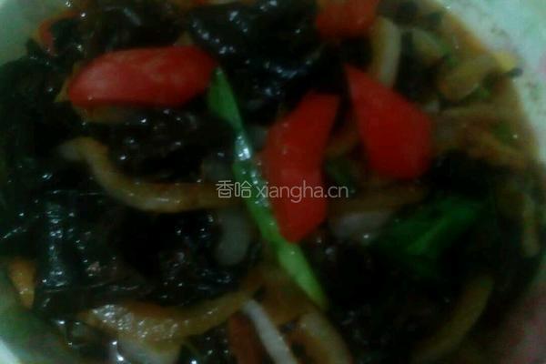 木耳洋葱炒肉片的做法图解9