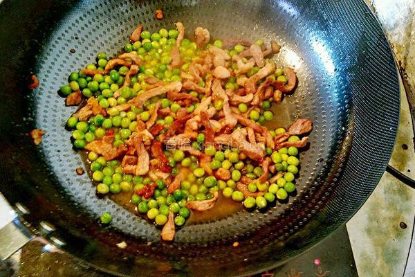 辣子青豆炒肉丝的做法图解4