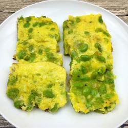 毛豆鸡蛋饼的做法[图]