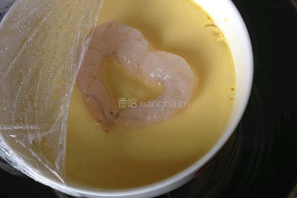 虾仁蒸蛋的做法图解7