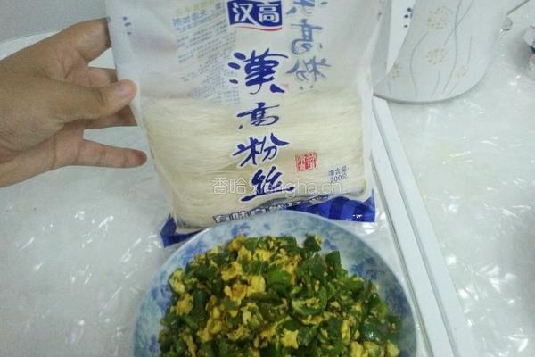 青椒炒蛋的做法图解6