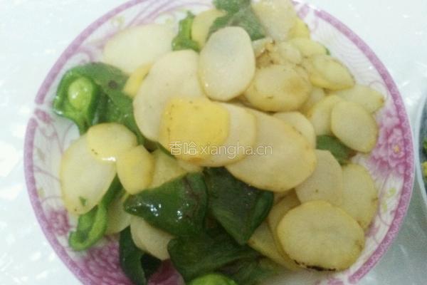 青椒土豆片的做法图解4