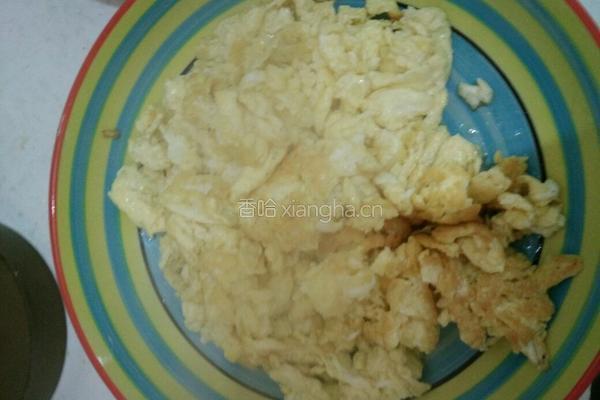 土地丝炒鸡蛋的做法图解5