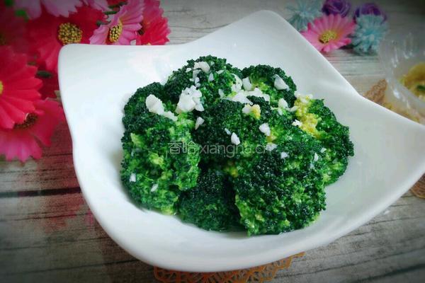蒜炒西兰花的做法图解9