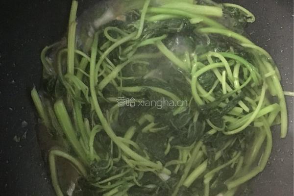 蒜香白苋菜的做法图解5