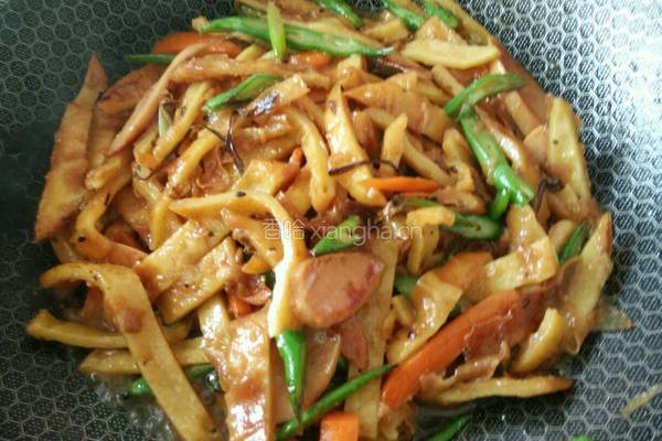 素炒面饼的做法图解7
