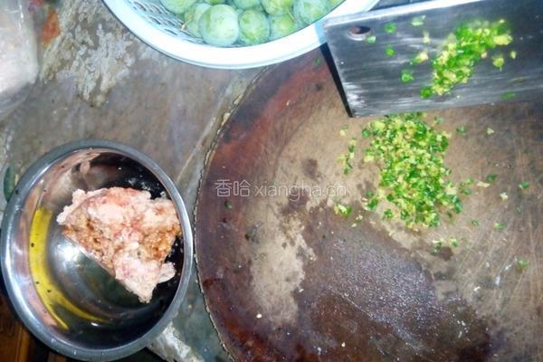 青椒肉末的做法图解2